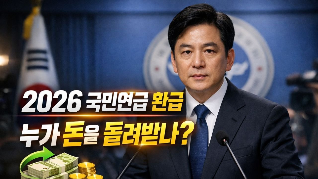 2026 한국 국민연금 일시금 환급: 조기 NPS 납부금 인출 대상자는 누구인가