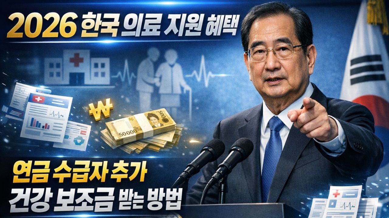 2026 한국 의료 지원 혜택: 연금 수급자 추가 건강 보조금 받는 방법