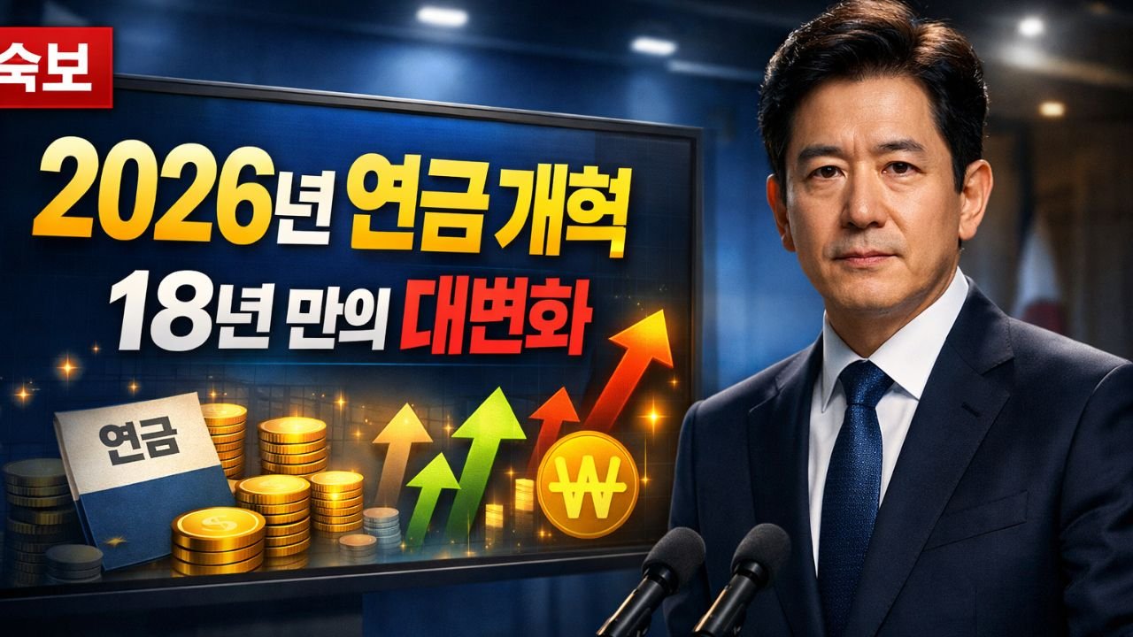 2026년 한국 연금 개혁: 18년 만의 주요 변화 완전 정리