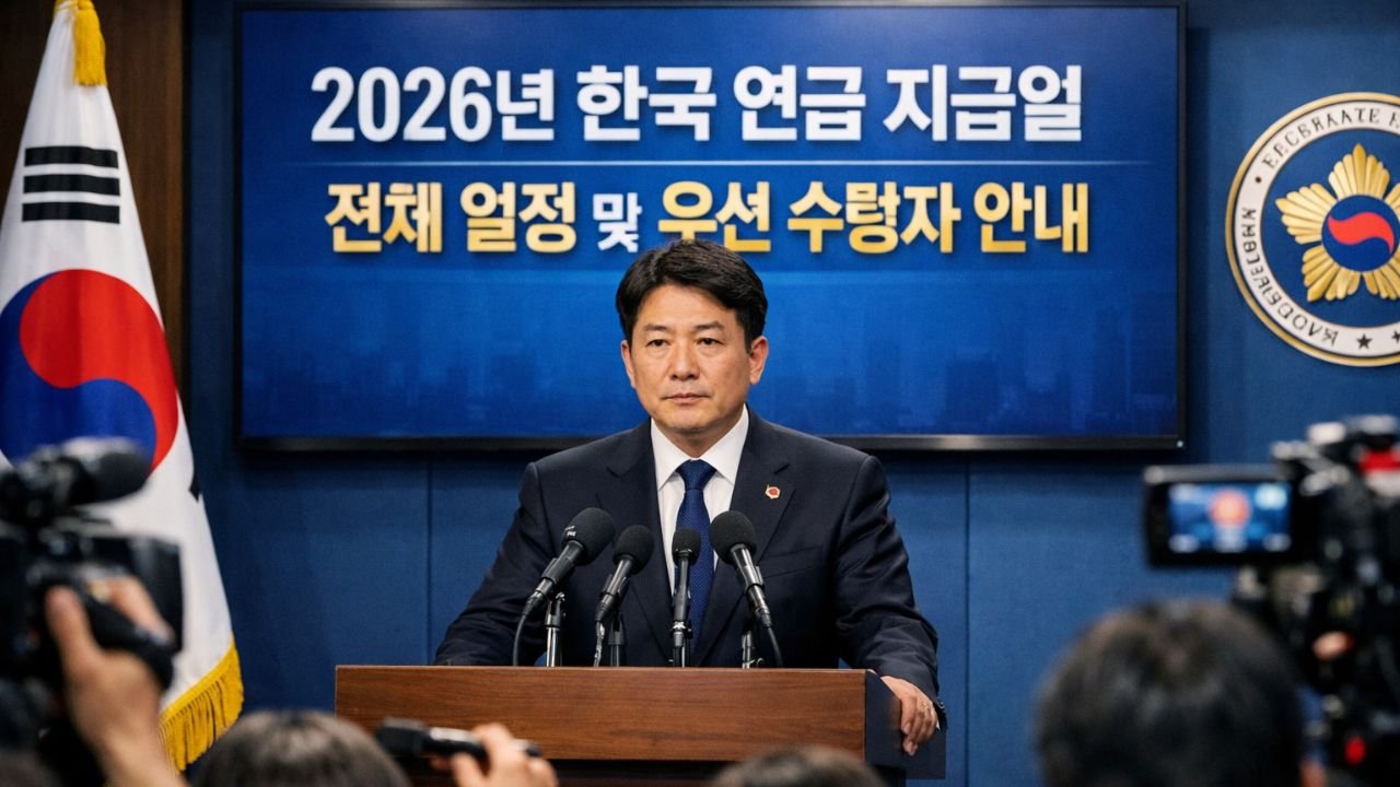 2026년 한국 연금 지급일 전체 일정 및 우선 수령자 안내