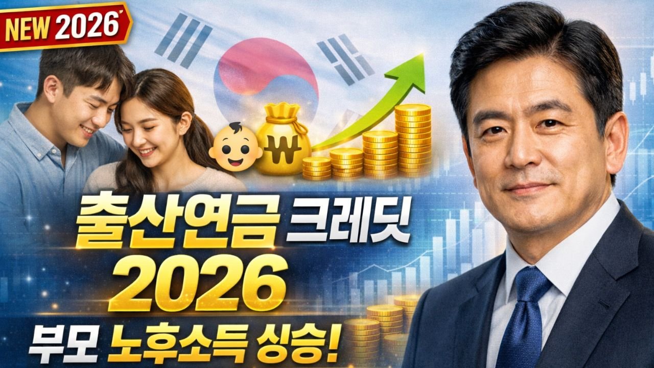 2026년 한국 출산연금 크레딧: 부모가 미래 노후 소득 올리는 방법