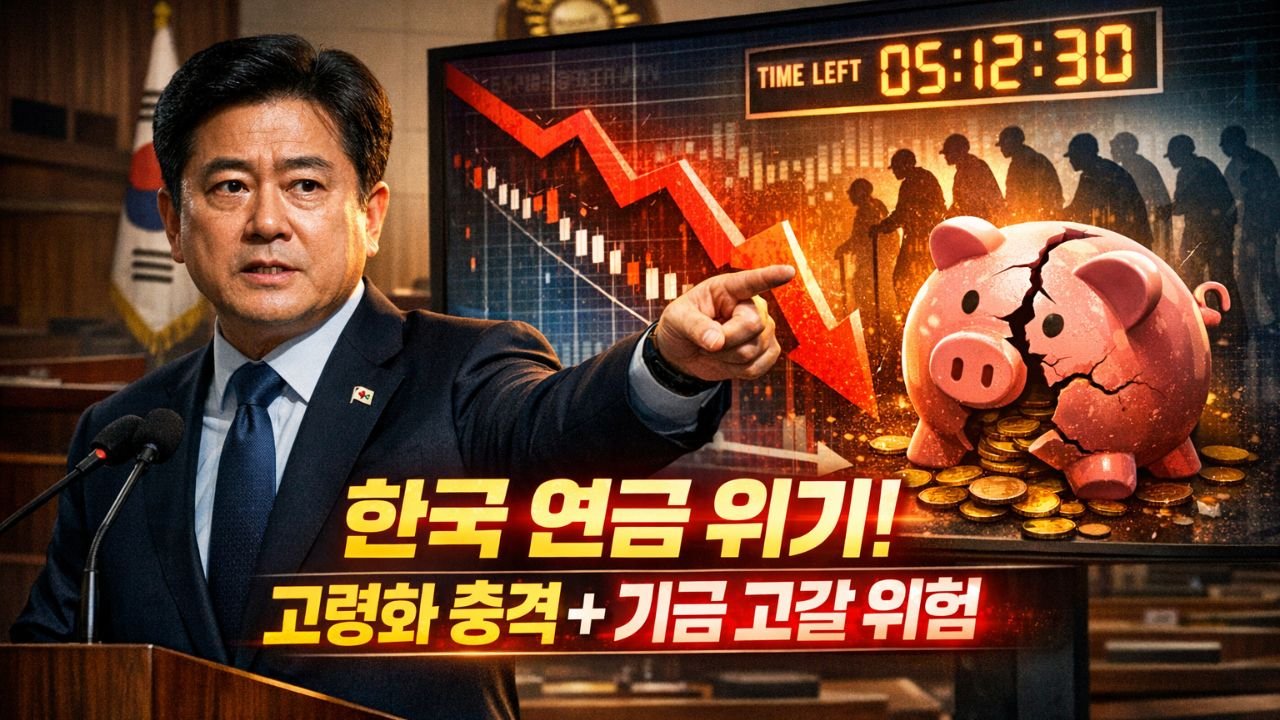 한국 연금 제도 개혁 이유: 고령화 위기와 미래 기금 지속 가능성